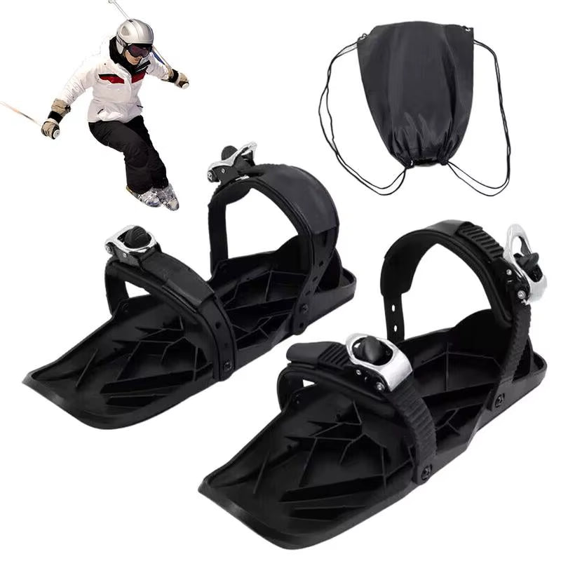 Mini Ski Patines de Esquí Cortos para Nieve