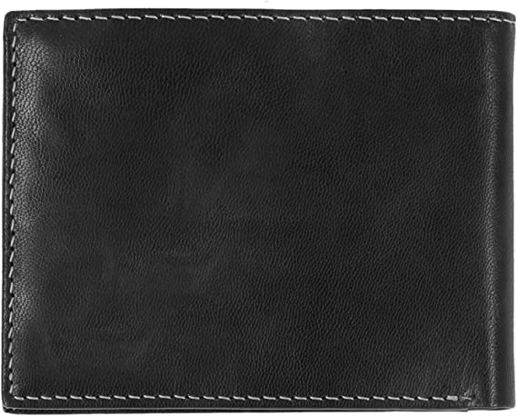 Steve Madden Billetera Passcase De Cuero Natural Con Rfid